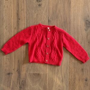 Bonton Red Kids Sweater